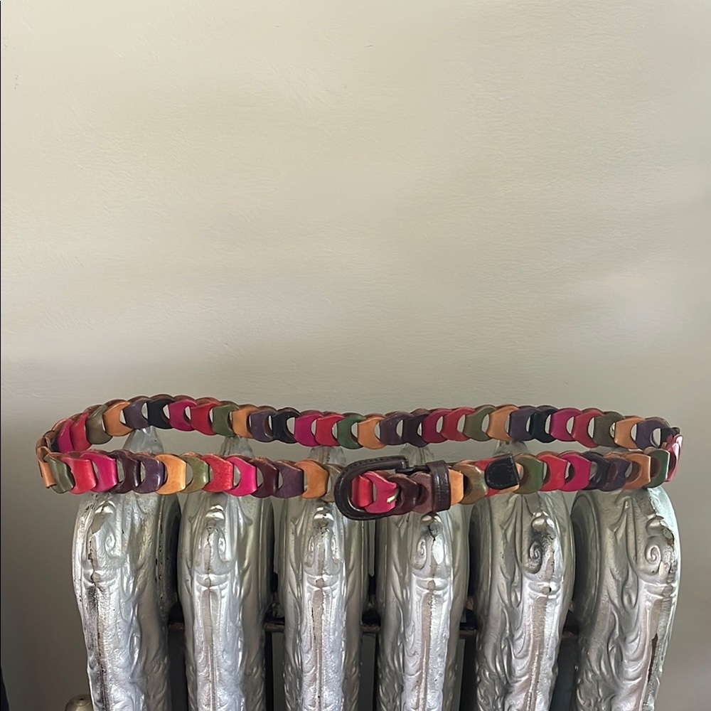 Fun leather belt